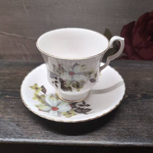 Crown Prince Bone China England tea cup and saucer - Picture 2 of 4